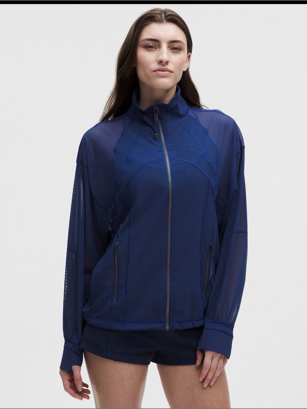 7-29 Size 12 Lululemon Define Oversized Jacket *Mesh CLBU